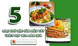 khô đặc sản miền Tây