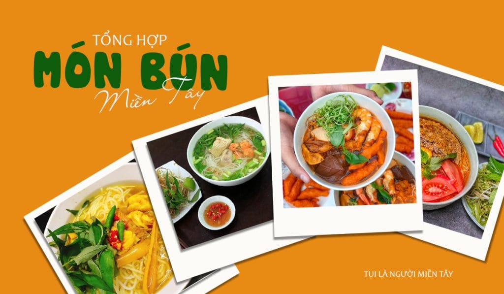 món bún ngon ở miền tây