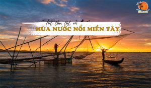 mùa nước nổi miền tây