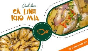 cách làm cá linh kho mía