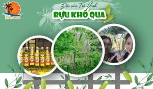 rượu khổ qua trà vinh