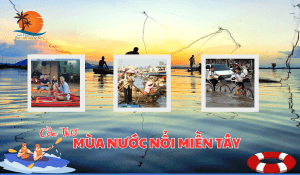 Mùa nước nổi Cần Thơ miền Tây Vẻ đẹp mê hồn của miền sông nước (1)